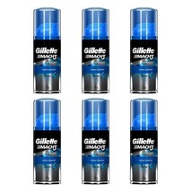 Gillette Mach3 Shaving Gel Cream Extra Comfort Travel Size 72mL 2.5oz, 6... - $32.93