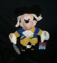 16" Disney Sega Mickey Mouse Around The World Stuffed Animal Plush Toy New W Tag - $23.75