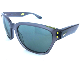 New Nike NK Volano EV 0877 003 55mm Matte Gray Men&#39;s Sunglasses - £79.02 GBP