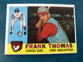 1960 TOPPS BASEBALL CARD FRANK THOMAS #95 (NM) - $6.00