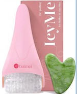 Ice Roller for Face Women and Gua Sha Facial Tool Set, Ice Face Pink - €10,44 EUR