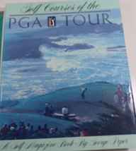 Golf Courses of the PGA Tour by George Peper 1986, Hardcover Coffee Table Book  - £19.46 GBP