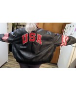 USA Leather Jacket. 7X - $94.05