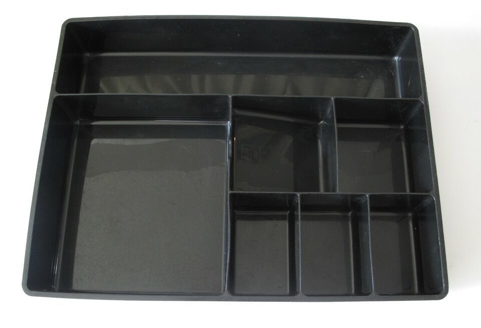OIC Nesting Deep Drawer Organizer 21322 Black 15&quot; x 11.5&quot; x 2.1/4&quot; - $9.59