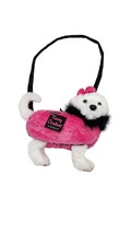 Mischa Maltese Pink white Furry Couture Sak 11 Inches - $34.06