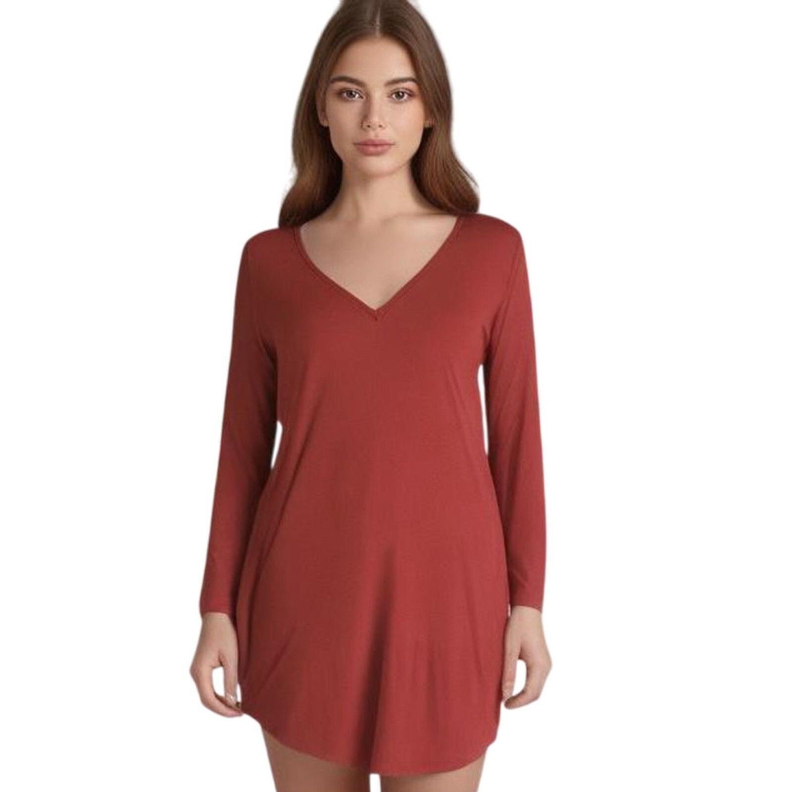 Premise Studio Mauve Tunic Top Size S - $14.85