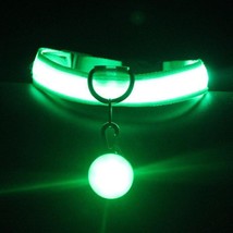 Luminous Fashion Dog Collar: The Ultimate Pet Accessory For Style And Safety! - £11.15 GBP