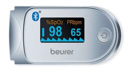 Beurer PO60 Fingertip Pulse Oximeter Blood Oxygen Heart Rate Monitor Bel... - $13.71