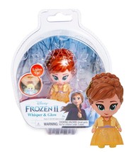 Disney Frozen II Whisper &amp; Glow Figure Anna Royal Dress New in Package - £5.51 GBP