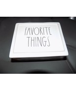 RAE DUNN Artisan Collection LL “FAVORITE THINGS&quot; Jewelry Box NEW - £26.19 GBP