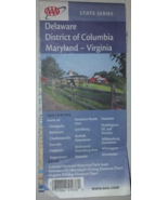 AAA - Delaware District of Columbia Maryland Virginia  map - 2004 - £6.34 GBP
