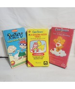 Lot of 3 Kids Children VHS Video Movies: Care Bears and Rugrats (2) - £11.64 GBP