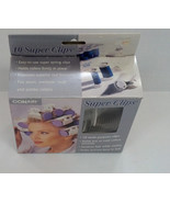 conair super clips 10 multi purpose clips for rollers, section hair for ... - €16,94 EUR