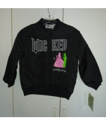 WICKED GIRL&#39;S ZIP BLACK POLYESTER JACKET-7/8-NWT-QUILTED LINING-NICE - $24.55 CAD