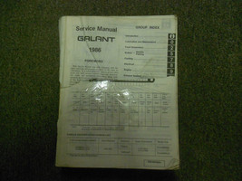 1986 Mitsubishi Galant Service Repair Shop Manual Factory Oem Damaged Dealership - $7.28