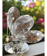 Swarovski Silver Crystal Small Mini Butterfly in box Figurine RETIRED - €33,87 EUR