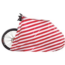 Holiday Time Giant Red Striped Gift Bike Bag Big Large Sack Christmas Plush Bear - £10.17 GBP