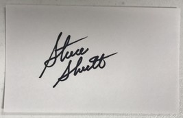 Steve Shutt Signed Autographed 3x5 Index Card - Hockey - £7.82 GBP