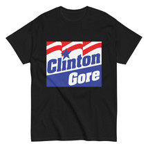 Clinton Gore &#39;92 Liberal Democrat Presidential 1992 96 1996 Unisex classic tee - £17.04 GBP+