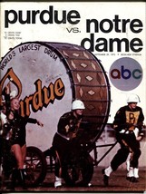 Purdue vs. Notre Dame Football Program September 29 1973 - £64.17 GBP