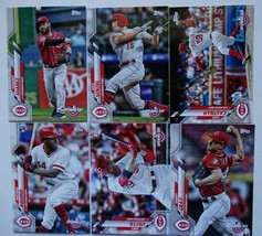 2020 Topps Opening Day Cincinnati Reds Base Team Set of 6 Baseball Cards - £5.39 GBP