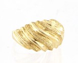 Unisex Fashion Ring 14kt Yellow Gold 413600 - £183.62 GBP