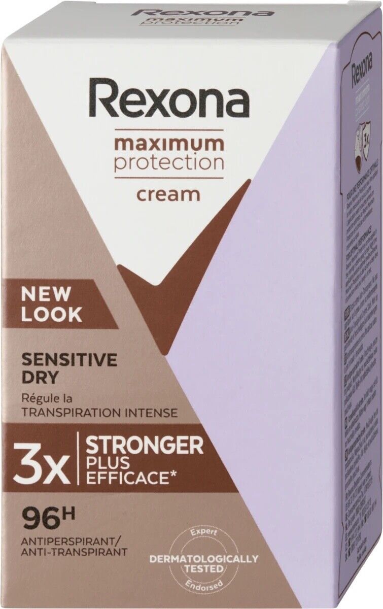 Rexona Maximum Protection: SENSITIVE DRY 45ml creamy stick FREE SHIPPING