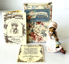 Jan Hagara Theresa Porcelain Miniature Figurine M11349 Ltd Ed w/ Box &amp; COA 1990 - $19.34