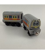 Chuggington Wooden Railway Emery Train Car Magnetic Set Learning Curve Toy - $40.46 CAD
