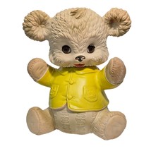 Edward Mobley Rubber Teddy Buster Bear Squeak Toy Vintage 1962 Open Close Eyes - $44.94