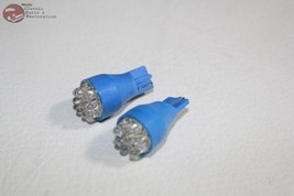 Blue 904 194 Wedge Type Mini Micro LED Bulbs Dash Indicatior Light Accent - £17.03 GBP