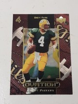 Brett Favre Green Bay Packers 1999 Upper Deck Ovation Card #21 - £0.77 GBP