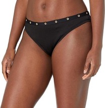 Bar III Embellished Bikini Bottoms Black XS  SW230509 - £11.73 GBP