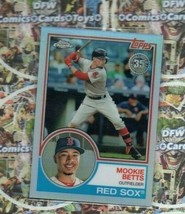 2019 Topps Chrome Mookie Betts 84TC-20 1984 Red Soz Dodgers - £1.56 GBP