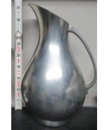 Vintage Metawa Holland Pewter 9&quot; Pitcher / Vase Real Pewter 94% - $26.24 CAD