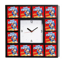 Captain Cap&#39;n Crunch Advertising Promo Diner Clock with 12 pictures. Not $60 - £25.98 GBP