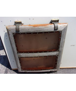 Vintage Trump teak and bronze Bow Hatch awesome antique yacht hatch - $9,107.94 MXN
