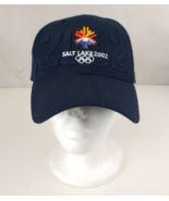 American Needle 2002 Salt Lake Olympics Embroidered Unisex Snapback Base... - $13.57