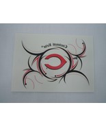 2008 Topps Opening Day Cincinnati Reds Logo Tattoo Baseball Card - €2,55 EUR
