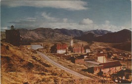 The Remains Of Comstock Lode Silver &amp; Gold Mine, Virginia City, Nevada Postcard - £11.43 GBP