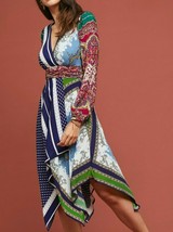 Anthropologie Istanbul Wrap Dress by Moulinette Soeurs $198 Sz 2 - NWT - $92.29