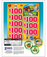 Instant Pull Chips Hit The Hundred- 1356 Count - $2,724.03 MXN