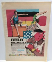 Gold Medalist Arcade AD Romstar 1988 Video Arcade Game Magazine Artwork Sports - $14.40