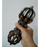 Tibetan Buddhist Artistic Master Quality Iron Vajra/Dorje 10.5&quot; - Made i... - $13,719.42 MXN