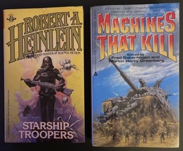 Starship Troopers 1981 Carl Lundgren Cover Berkley &amp; Machines That Kill 1984 Ace - £23.06 GBP