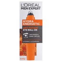 L&#39;Oreal Men Expert Hydra Energetic Eye Roll-On, Multicolor, 10 ml - £23.97 GBP