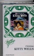 CHRISTMAS KITTY WELLS ON CASSETTE 10 SONGS, RUDOLPH RECORDS, BRAND-NEW - £14.29 GBP