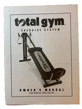 Total Gym XL Owners Manual - £7.05 GBP
