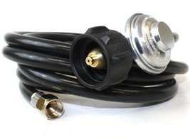 12 Ft Hose Low Pressure Propane Regulator 4 LP Bbq Gas Grill Outdoor Heater - $24.99