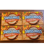 Lot of 4 (8-Packet) Boxes Swiss Miss Pumpkin Spice Hot Cocoa Mix 32 Tota... - $466.27 MXN